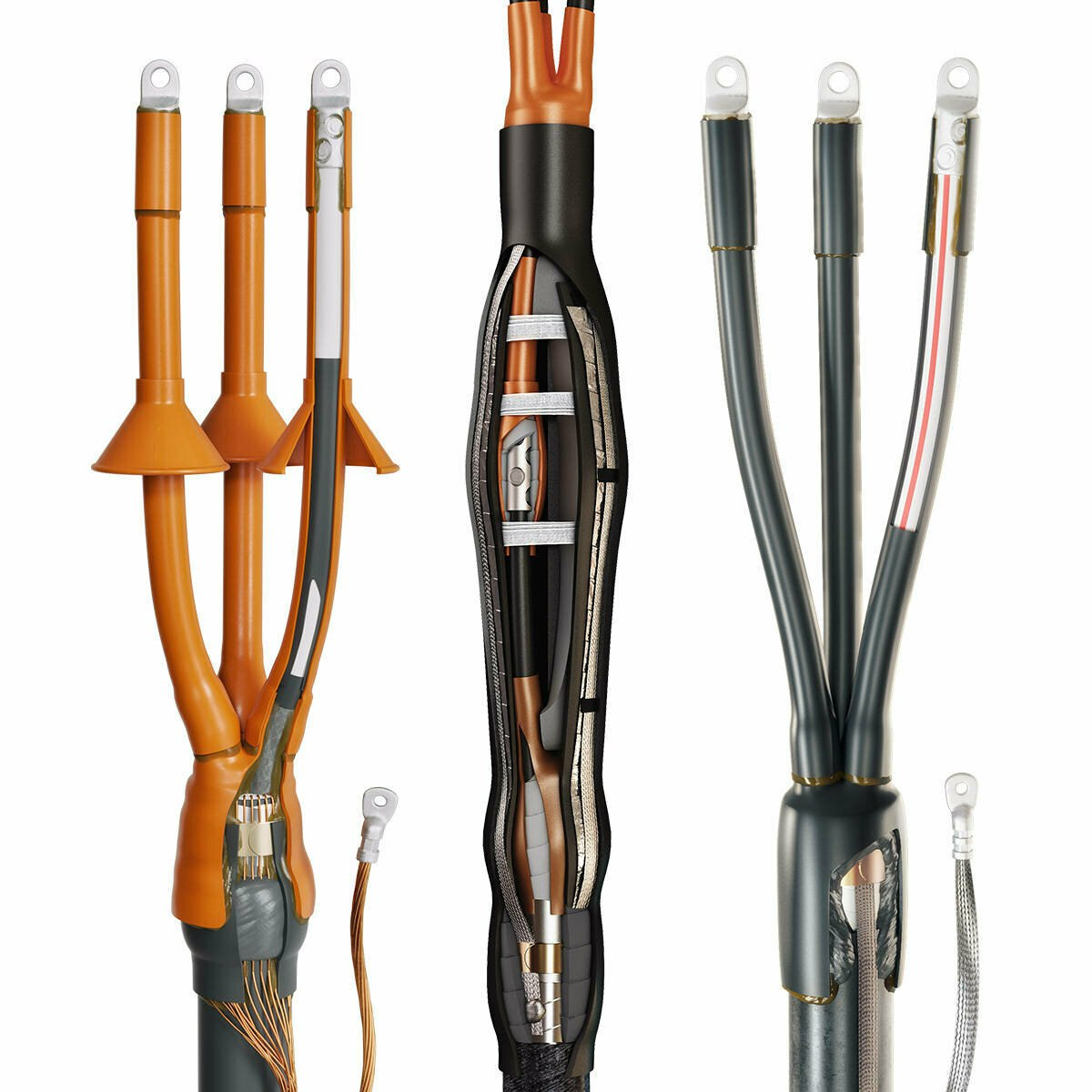 Муфта кабельная 4ПКМтпБ(СИП)-35/120