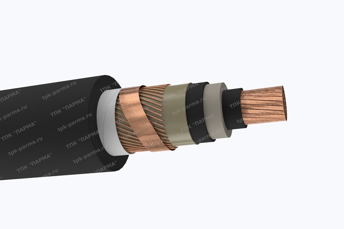 Кабель ПвП2г 1х400/225 - 127/220кВ